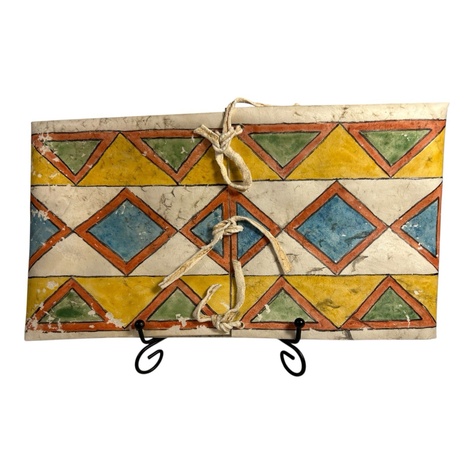 Antique Plains Indian Native American Parfleche Envelope