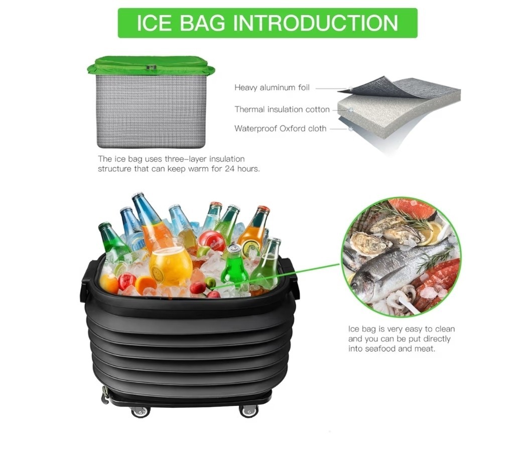 Collapsible Pulling Storage Tank