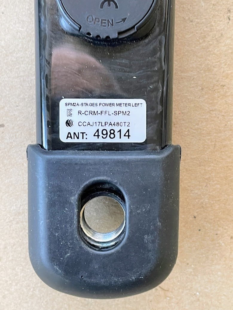 Stages Cycling Power Meter Carbon Left Crank Arm 175mm BB30 spindle