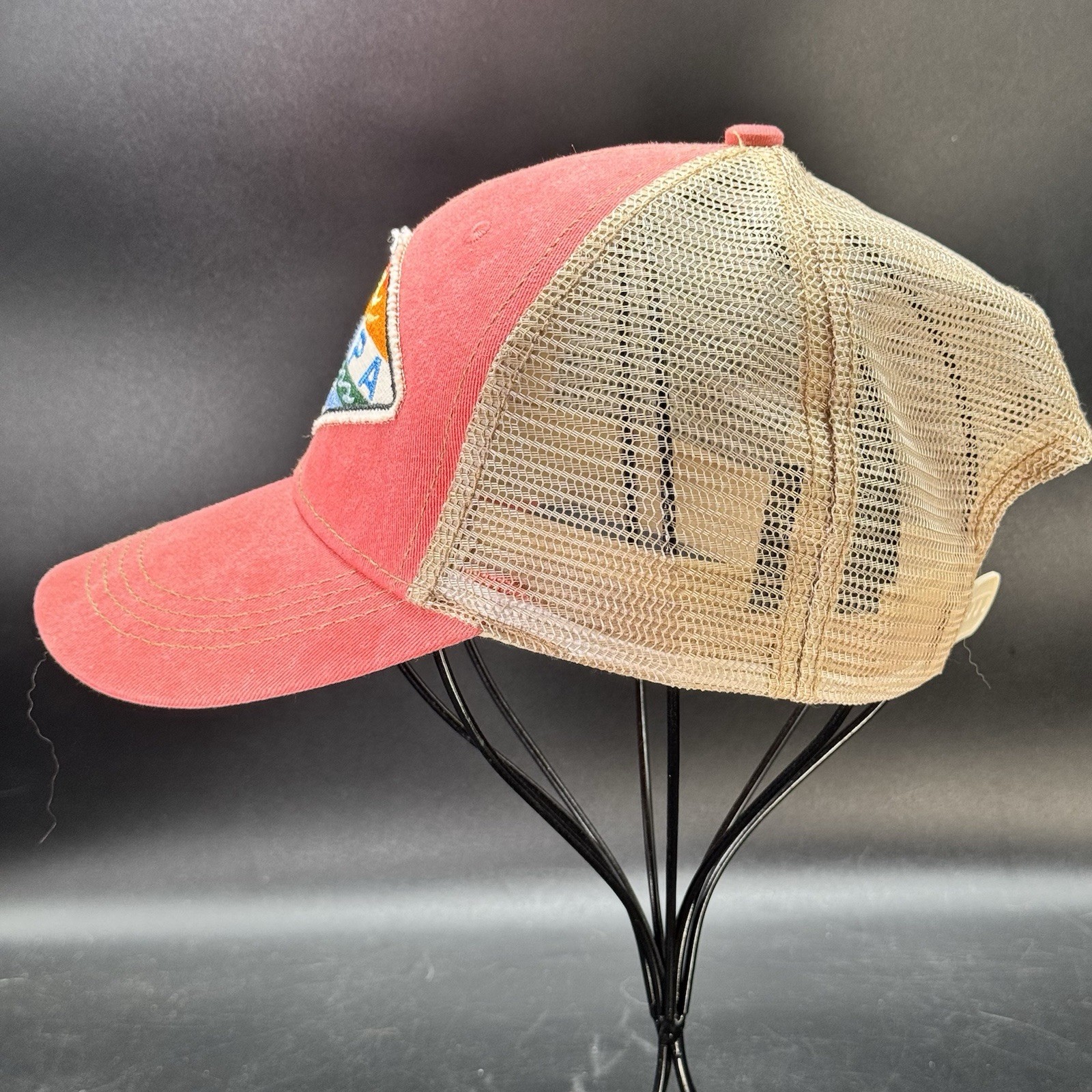 Lucky 7 Headwear Tampa Florida Souvenir Trucker Hat Snapback Meshback Beach NEW