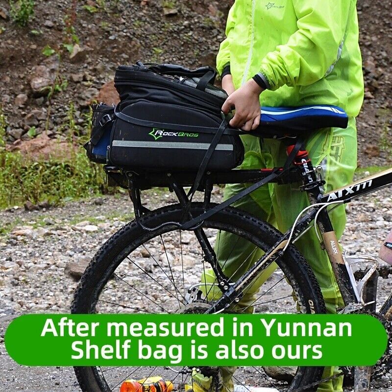 ROCKBROS Bike Rear Cargo Rack Quick Release Luggage Carrier Seat Pannier Racks