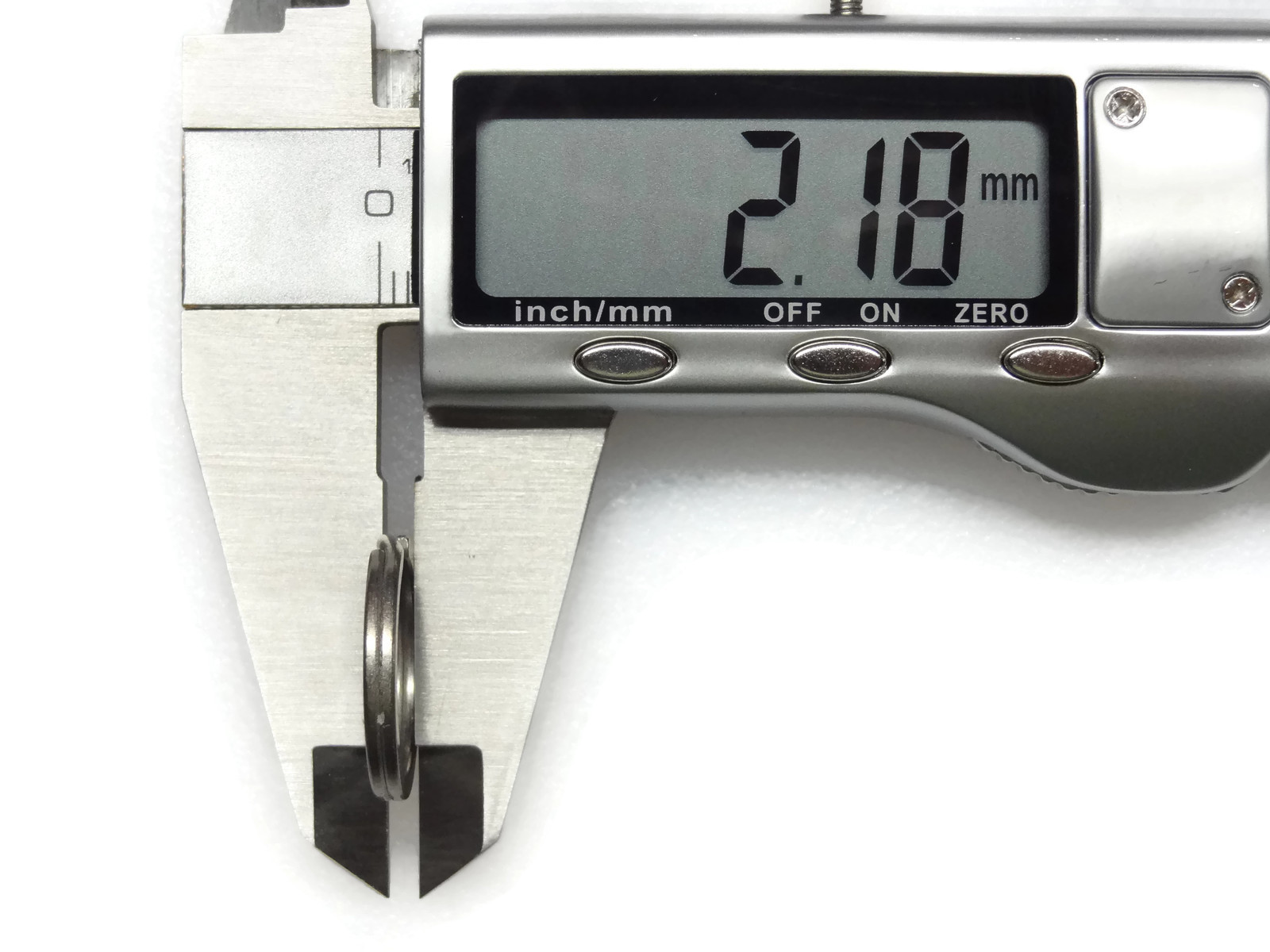 Titanium Key Ring 5 Pack 18mm / 3/4" Ti Split Ring EDC Matte Finish USA SELLER