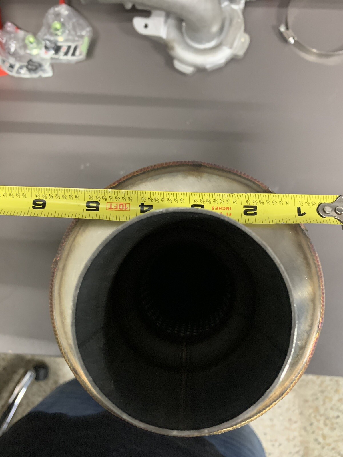 ZZPerformance 2.5" Ultra Quiet Small Exhaust Resonator Stainless Triple Chamber