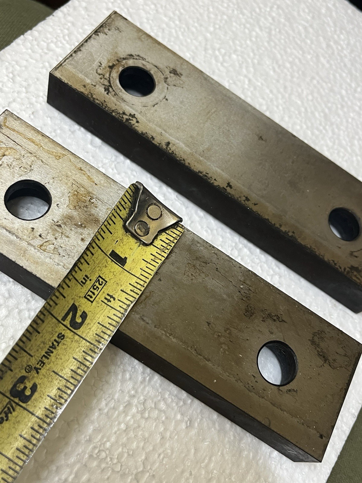 (2) 6” Jaws For Kurt Vises 4140 Hardened Steel & Precision Ground Made In USA