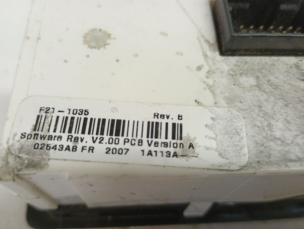 F21-1035 Kenworth T680 Sleeper Temperature Control (12340662