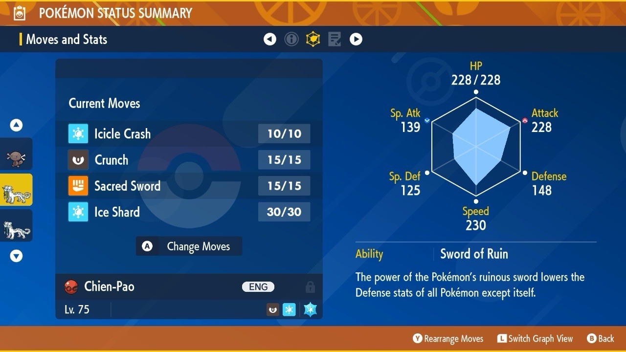 Chien-Pao Shiny Event August 2025 Untouched IV Legit Pokémon Scarlet Violet