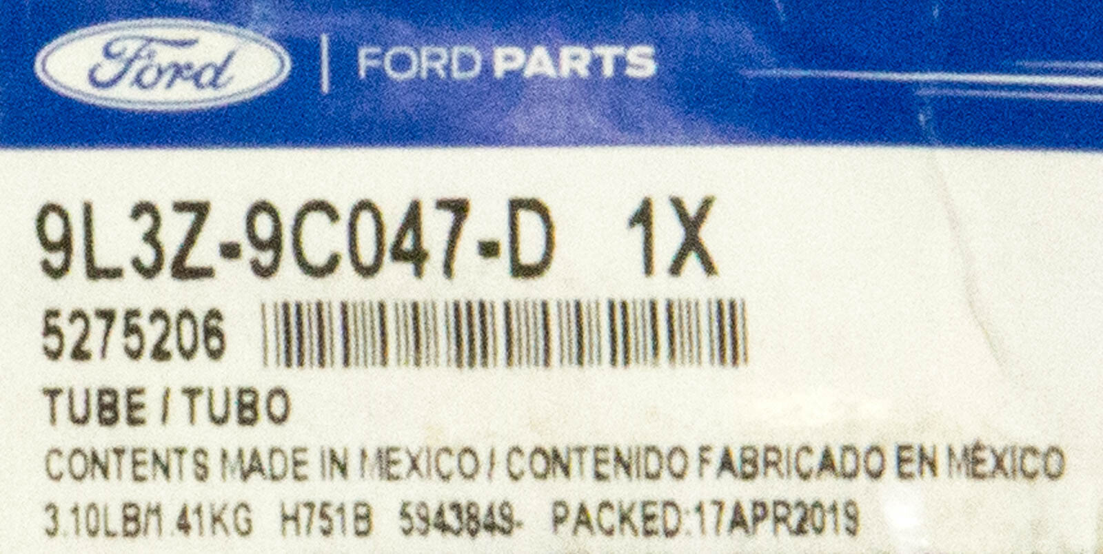 OEM NEW 09-14 Ford F150 Fuel Feed Tube Line w/ Tank Pressure Sensor Transducer