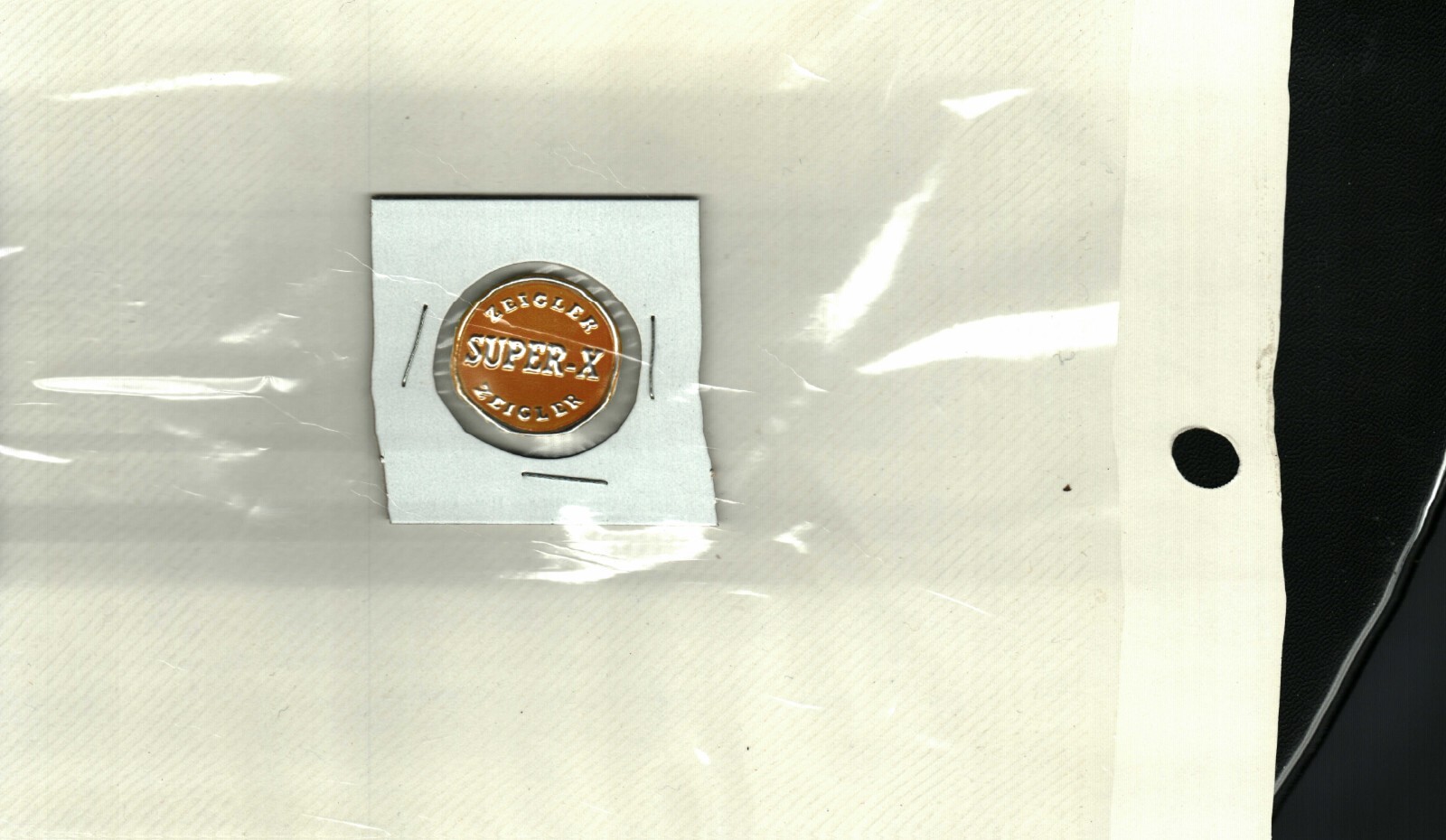 NICE ILLINOIS ZEIGLER COAL CO. Coal Scatter Tag # 374