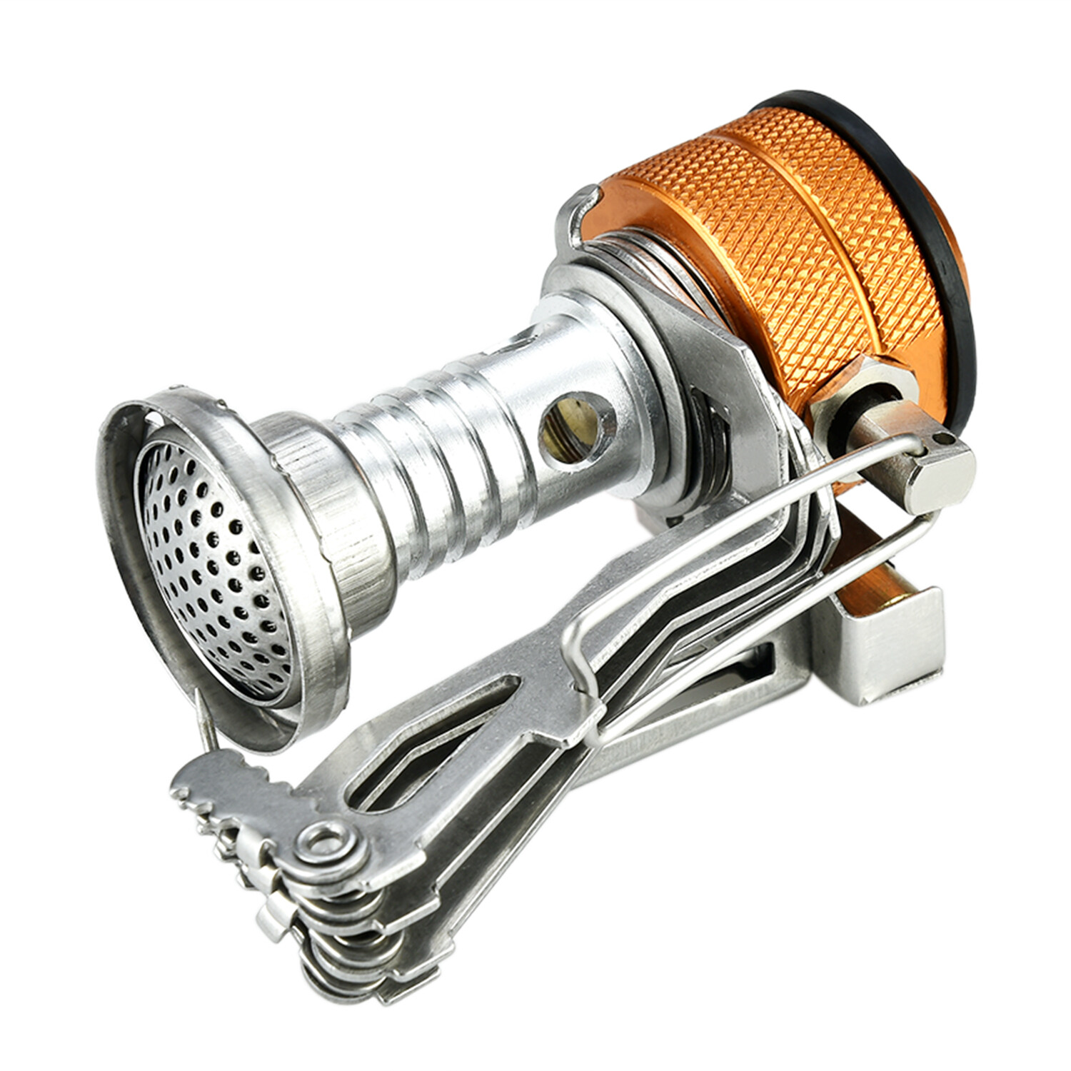 2 Portable Camping Stoves Backpacking Stove with Piezo Ignition Adjustable Valve