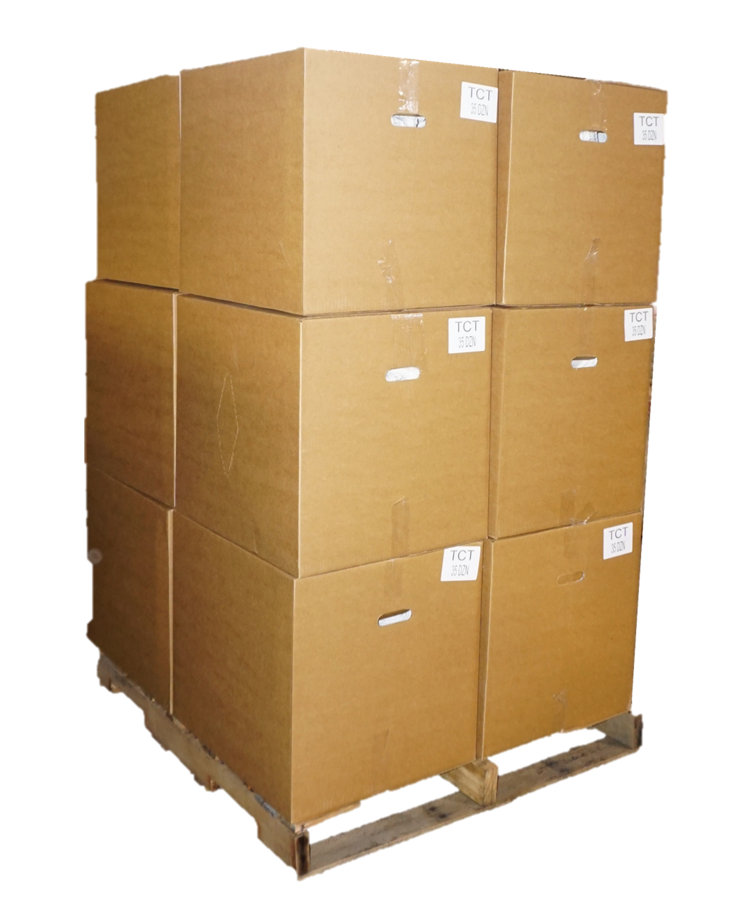 PALLET OF COLORED T-SHIRT RAGS - 50 LBs - 12 BOXES - 600 LB - FREE SHIPPING!!