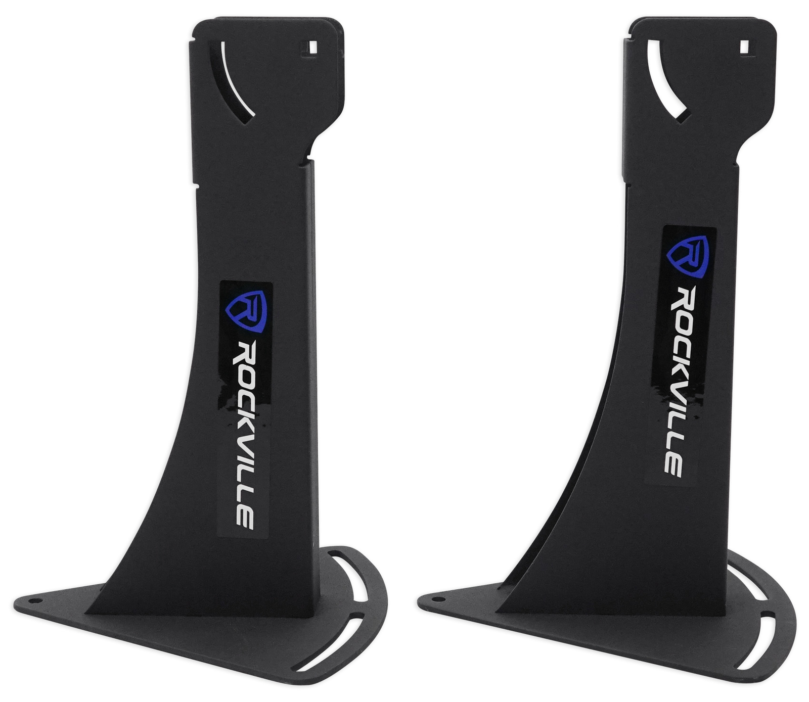 Rockville RPW20 Pair Adjustable Wall Mount Brackets for PA Speaker Installations