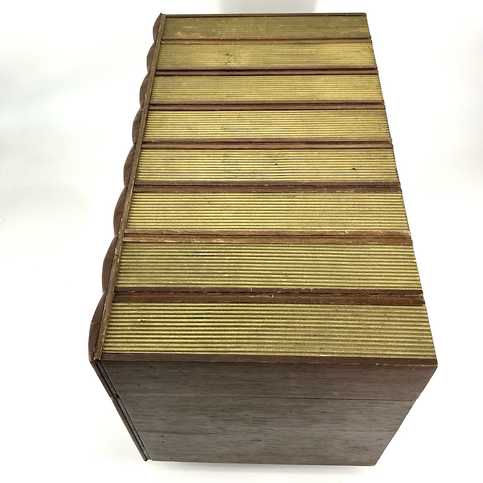 Vintage Midcentury Karoff Mini Bar Faux Books Liquor Cabinet MCM 1950s