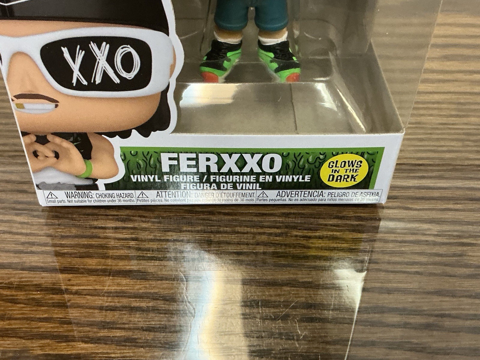 NEW GLOW Ferxxo Feid Funko Pop #483 Rocks Music Glows Dark GITD