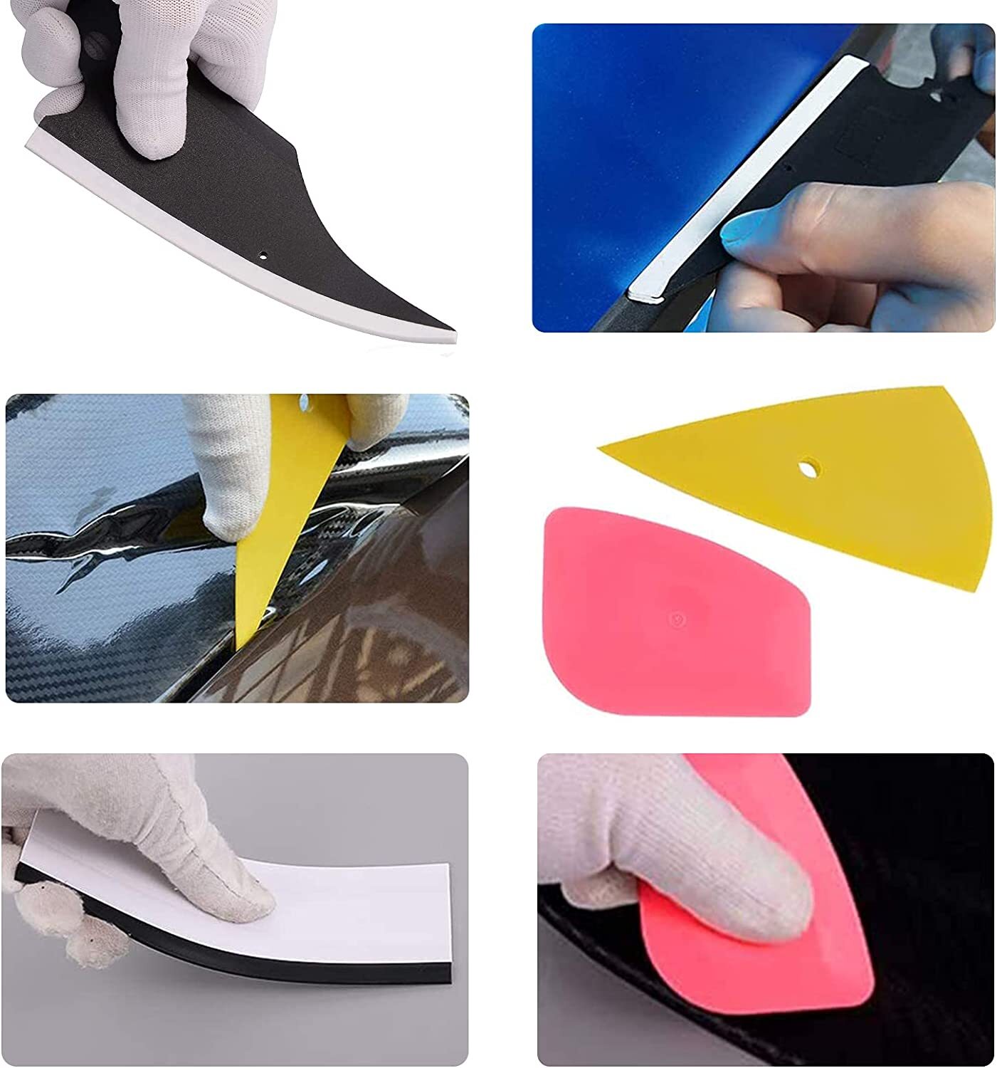 29Pcs Vehicle Window Tinting Tools Car Glass Protective Film Install Kit