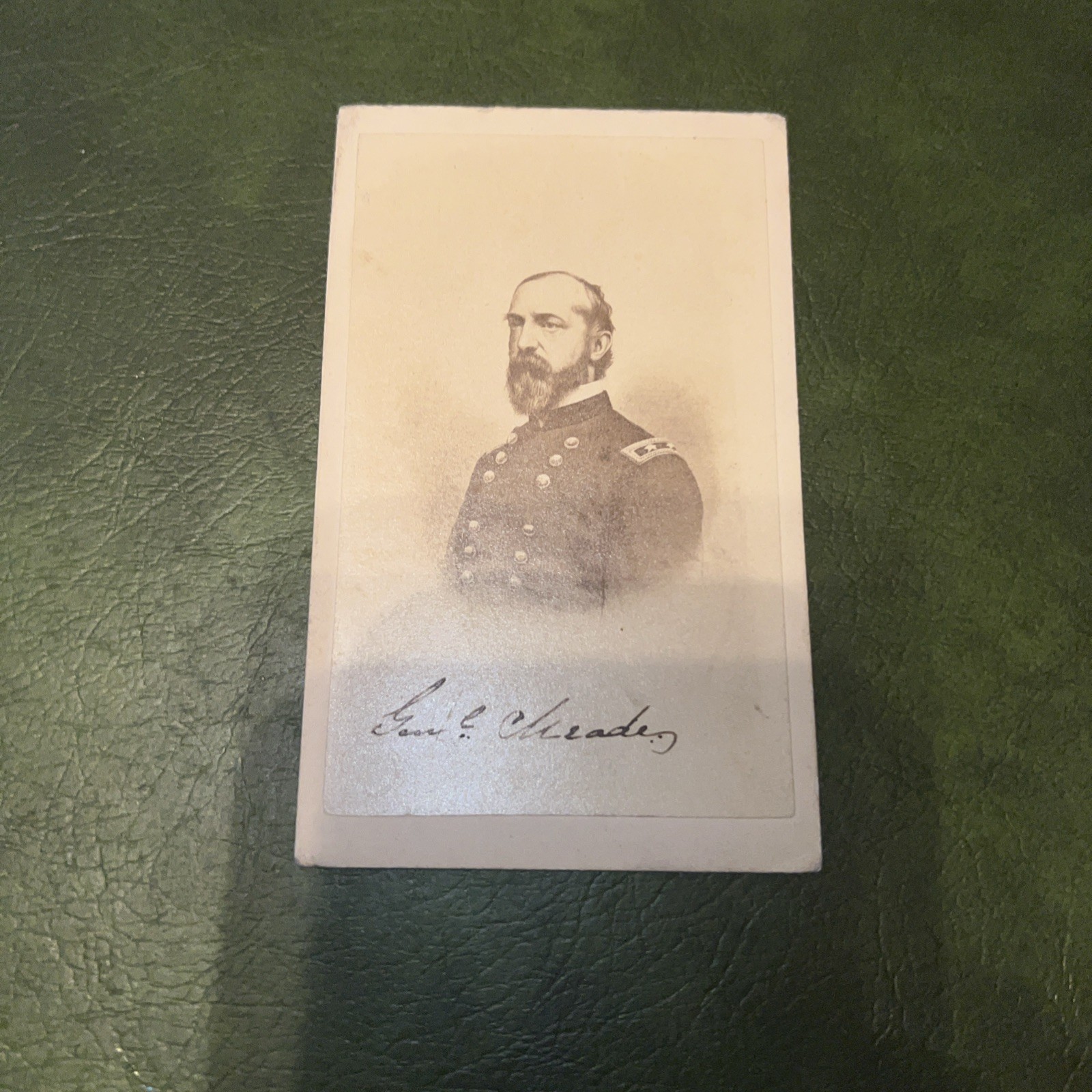 Civil War CDV Union General George Meade
