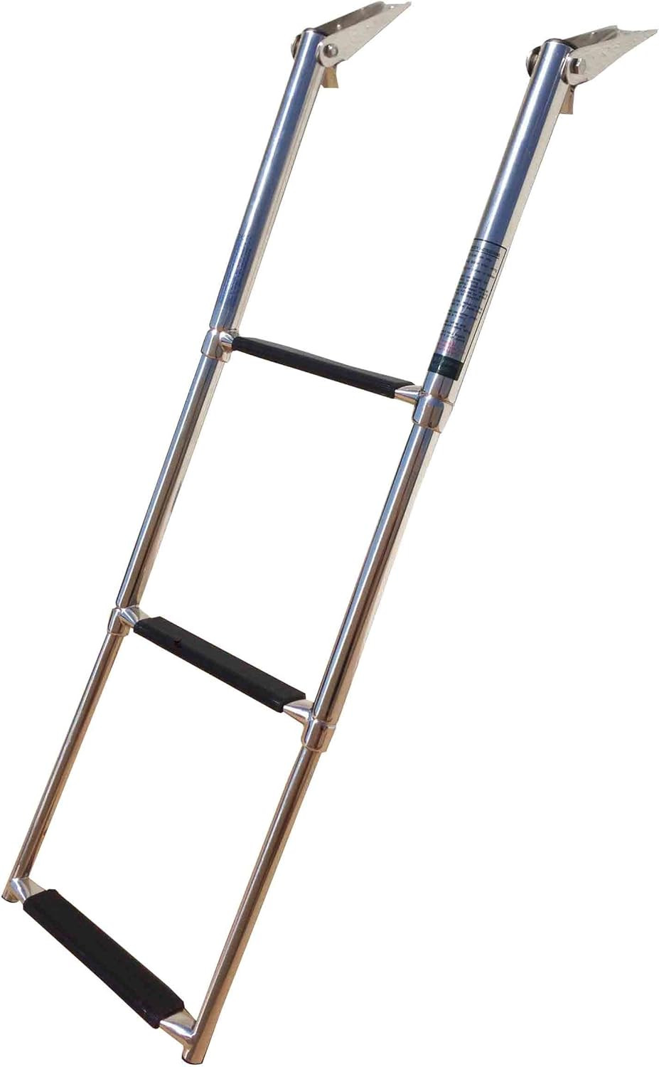 MARINE BOAT STAINLESS STEEL 3 STEP TELESCOPIC LADDER SWIM STEP over PLATFORM