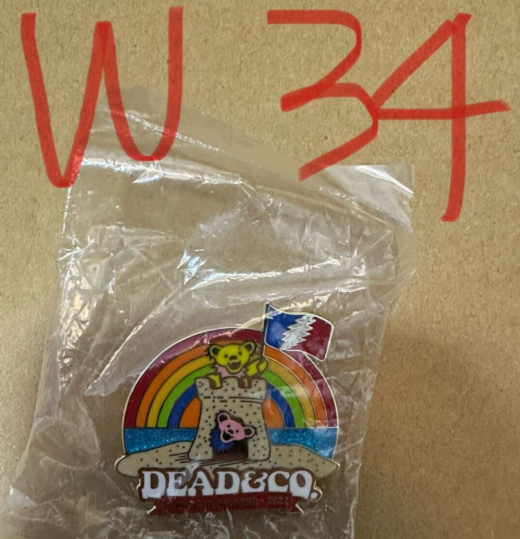 Dead And Company Pin Official 2022-2023 Tour Pin,VA/OH/IL/NY/NC/MA etc. Pick No.