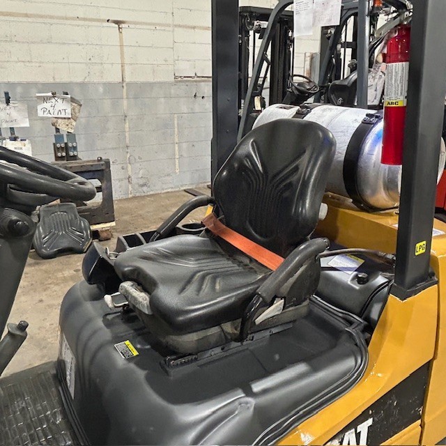 2019 Cat 2C5000 5000lb Used Forklift Triple Mast Sideshift LP Gas 5781 Hours