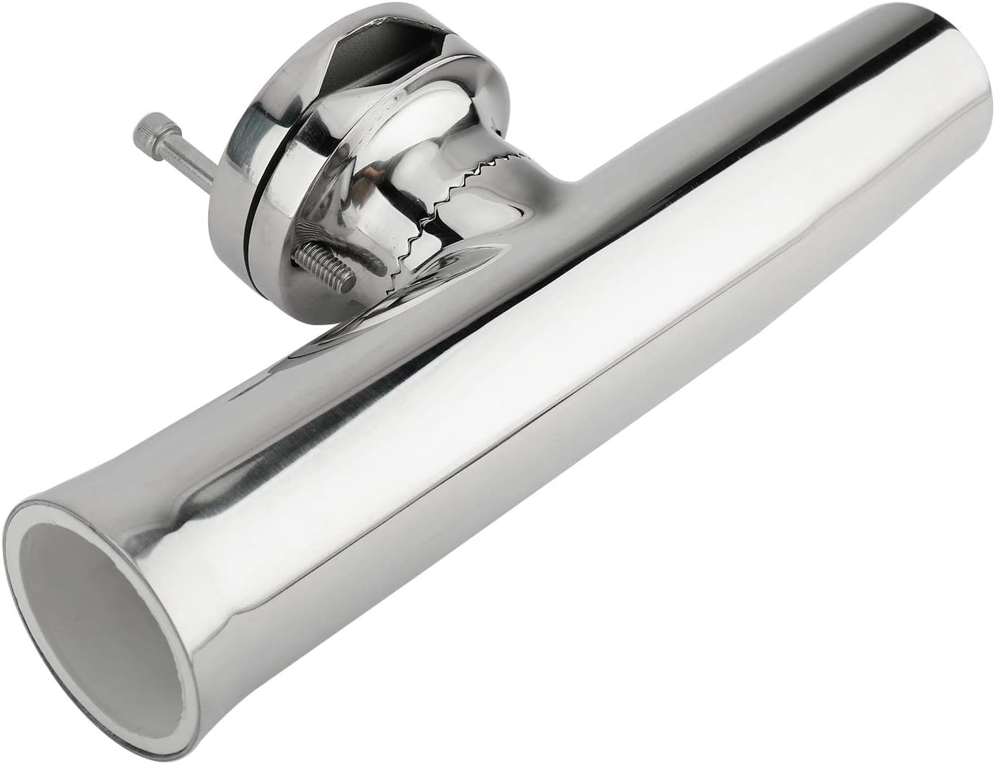 4 Pack Boat Fishing Rod Holder Tournament Style Clamp on for Rails 1-1/4" to 2"