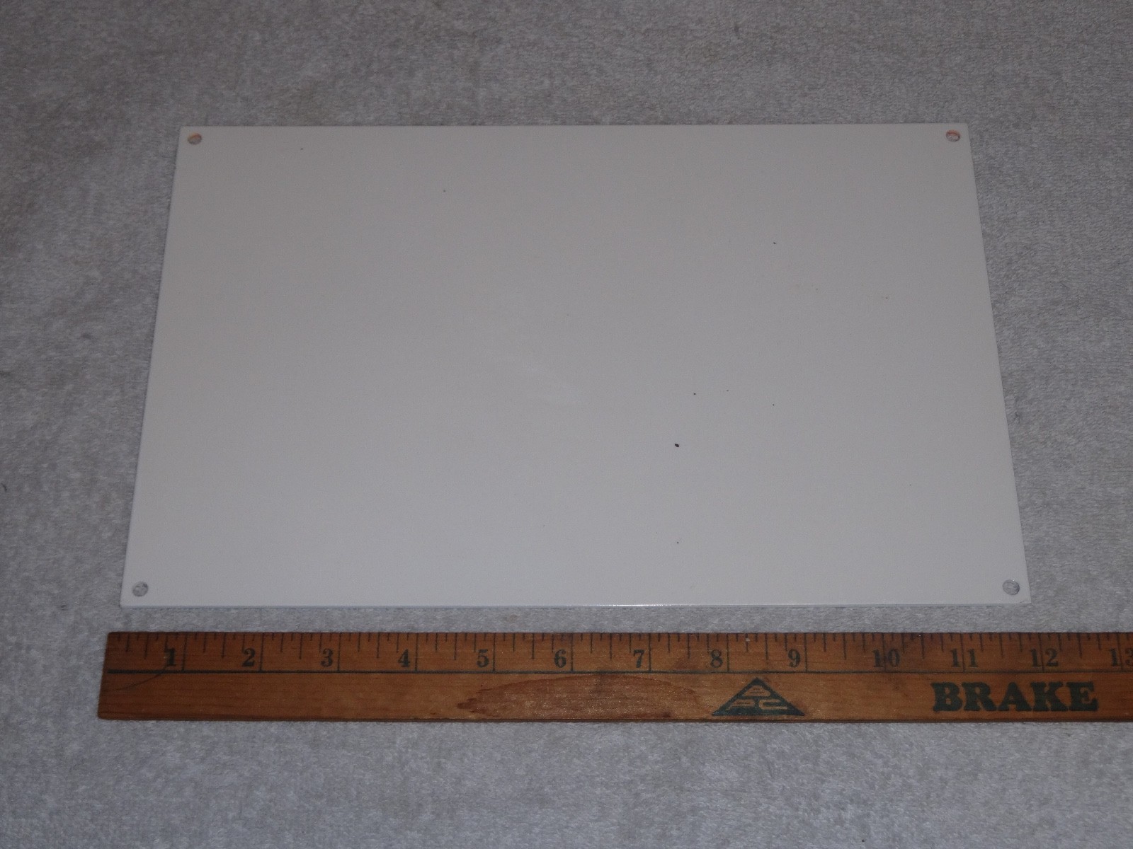 VINTAGE HARLEY DAVIDSON MOTORCYCLE GUNK WOMAN 12" MOTOR CYCLE GASOLINE OIL SIGN!