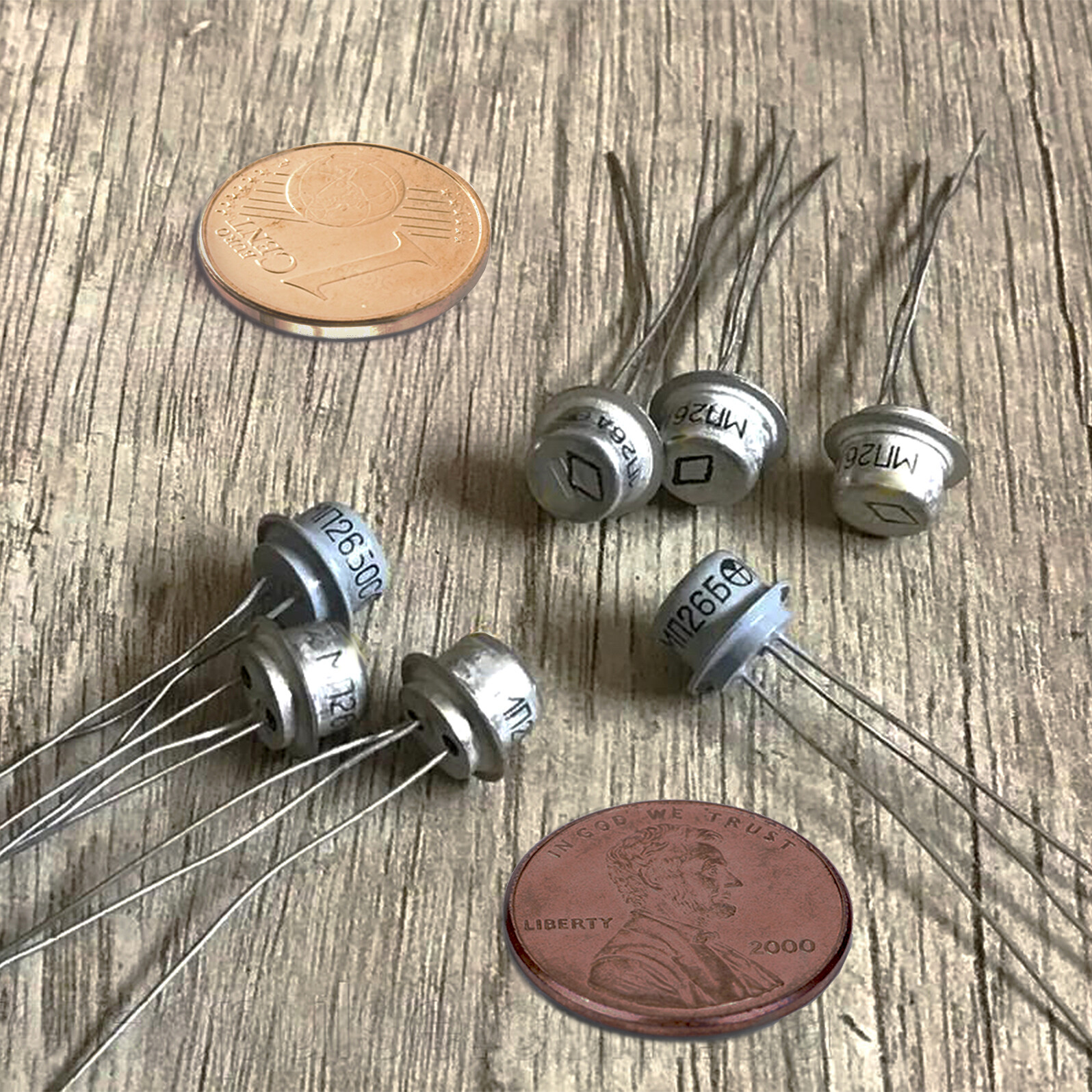 20pcs Germanium transistor PNP - Guitar Fuzz Face - Large assortment USSR