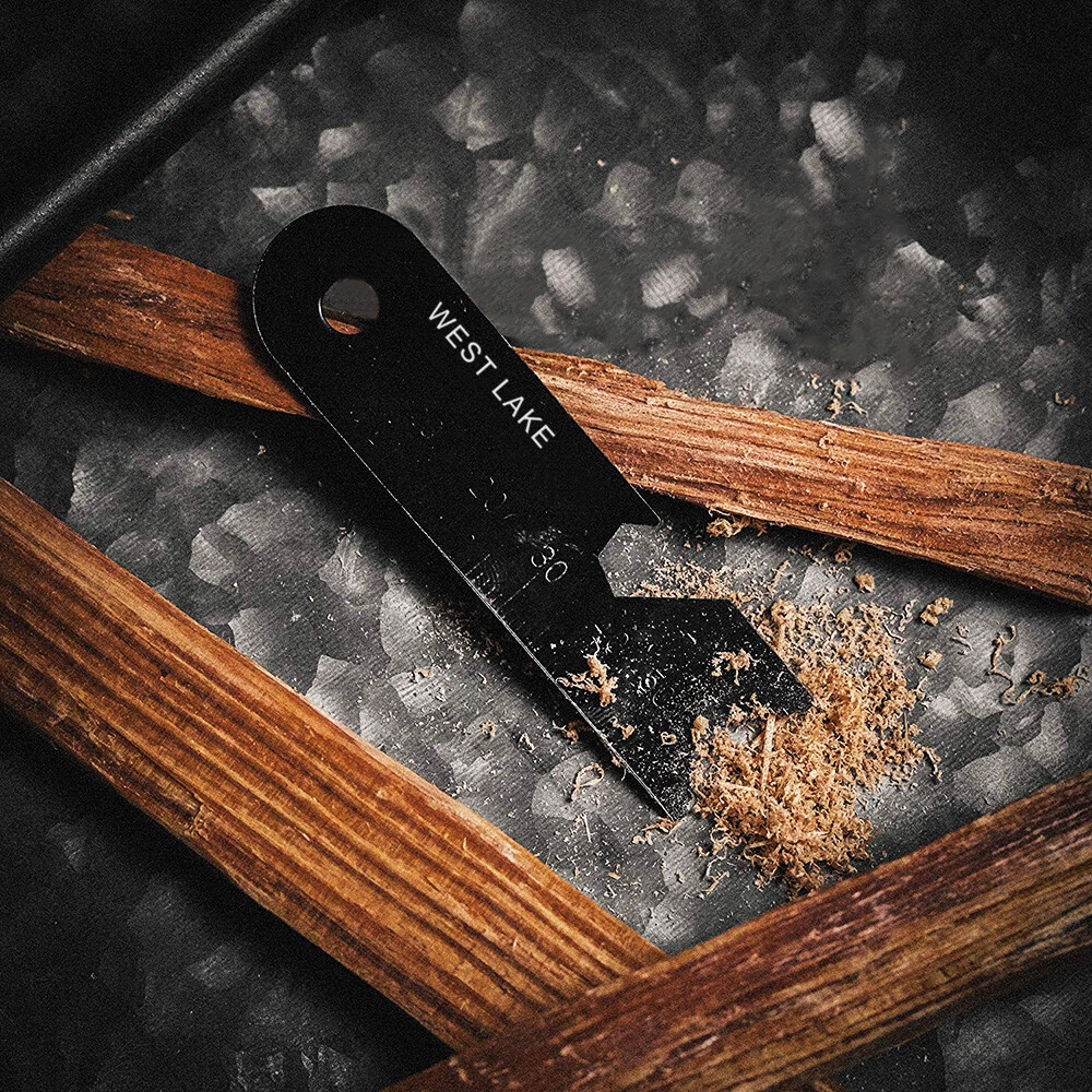 Ferrocerium Rod 5" x 1/2" Fire Starter w/ Handle and Steel Scraper Flint Striker