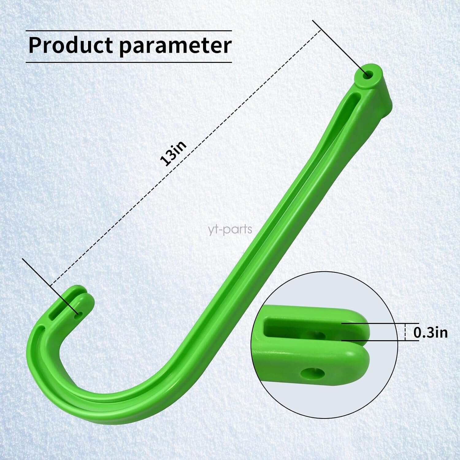 For Arctic Cat Snowmobile Ski Handles Ski Loops Set Z ZL ZRT Firecat 3639-781