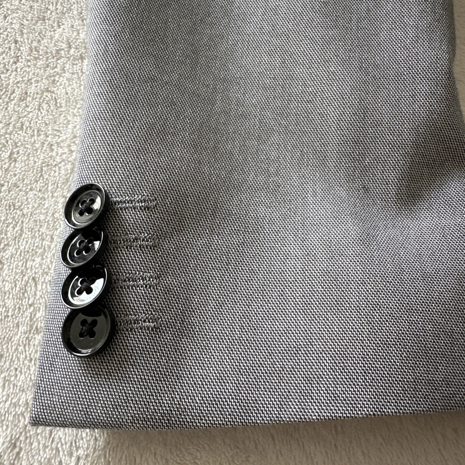 Express Men’s Suit Jacket 40R Slim Gray Brand New With Tags And Labels Business