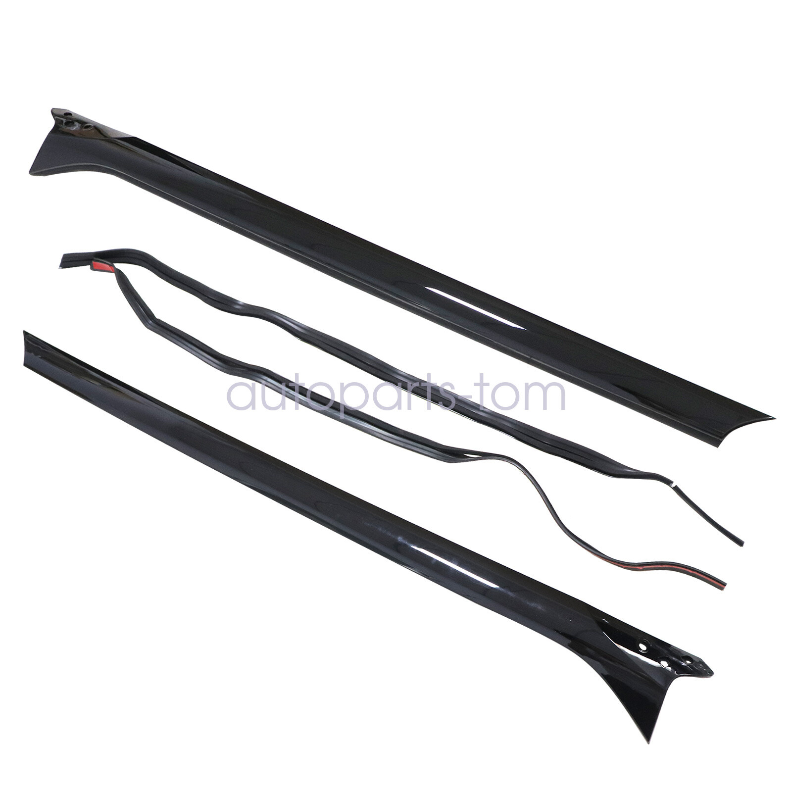 2Pcs Left + Right side FRONT A-PILLAR TRIM Molding For Range Rover 2013-2021 US