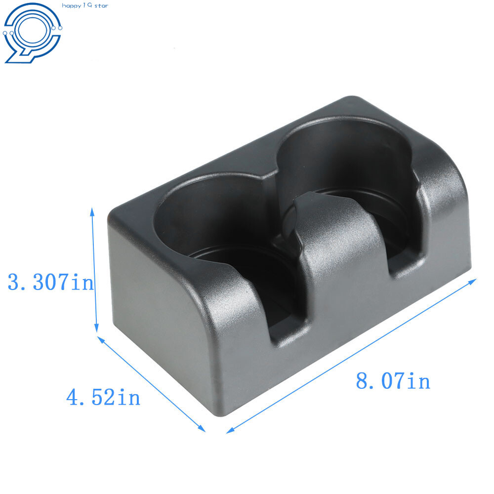 Insert Front Rear Bench Seat Dual Cup Holder For Chevrolet Colorado GMC Canyon
