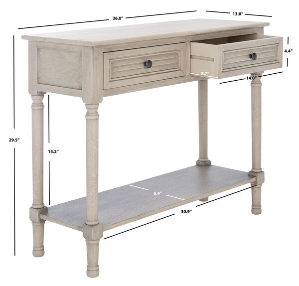 Safavieh TATE 2DRW CONSOLE TABLE, Reduced Price 2172782332 CNS5720D