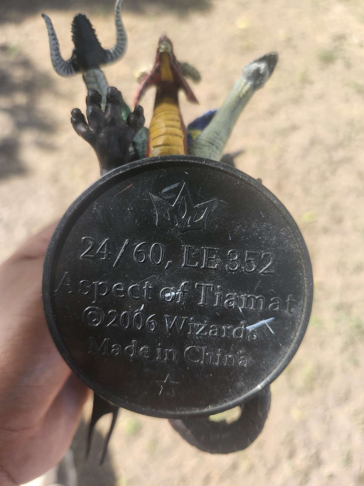 Dungeons & Dragons Aspect of Tiamat 24/60 B used mini