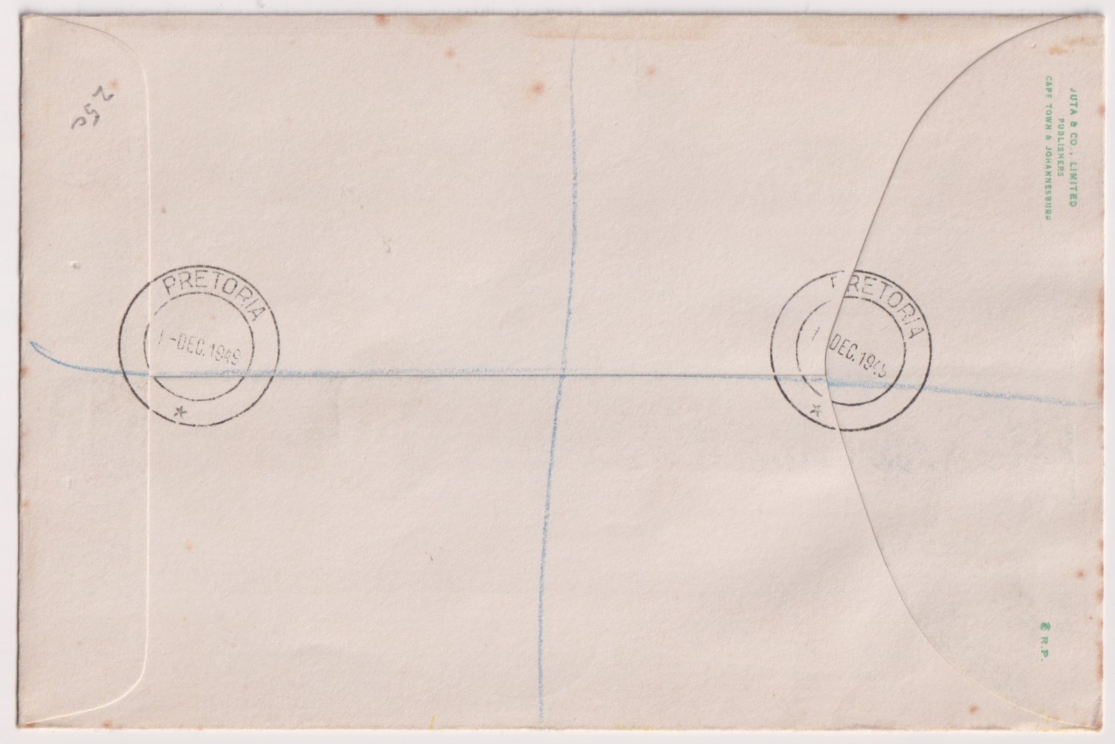 1949 South Africa Voortrekker Monument Registered Cover Pretoria To Cape Town