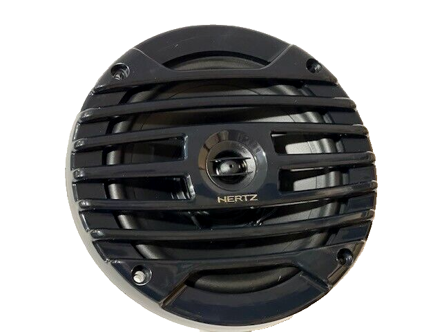 Hertz 6.5 inch marine grade speakers 6 1/2" 90 watt charcoal colored speaker
