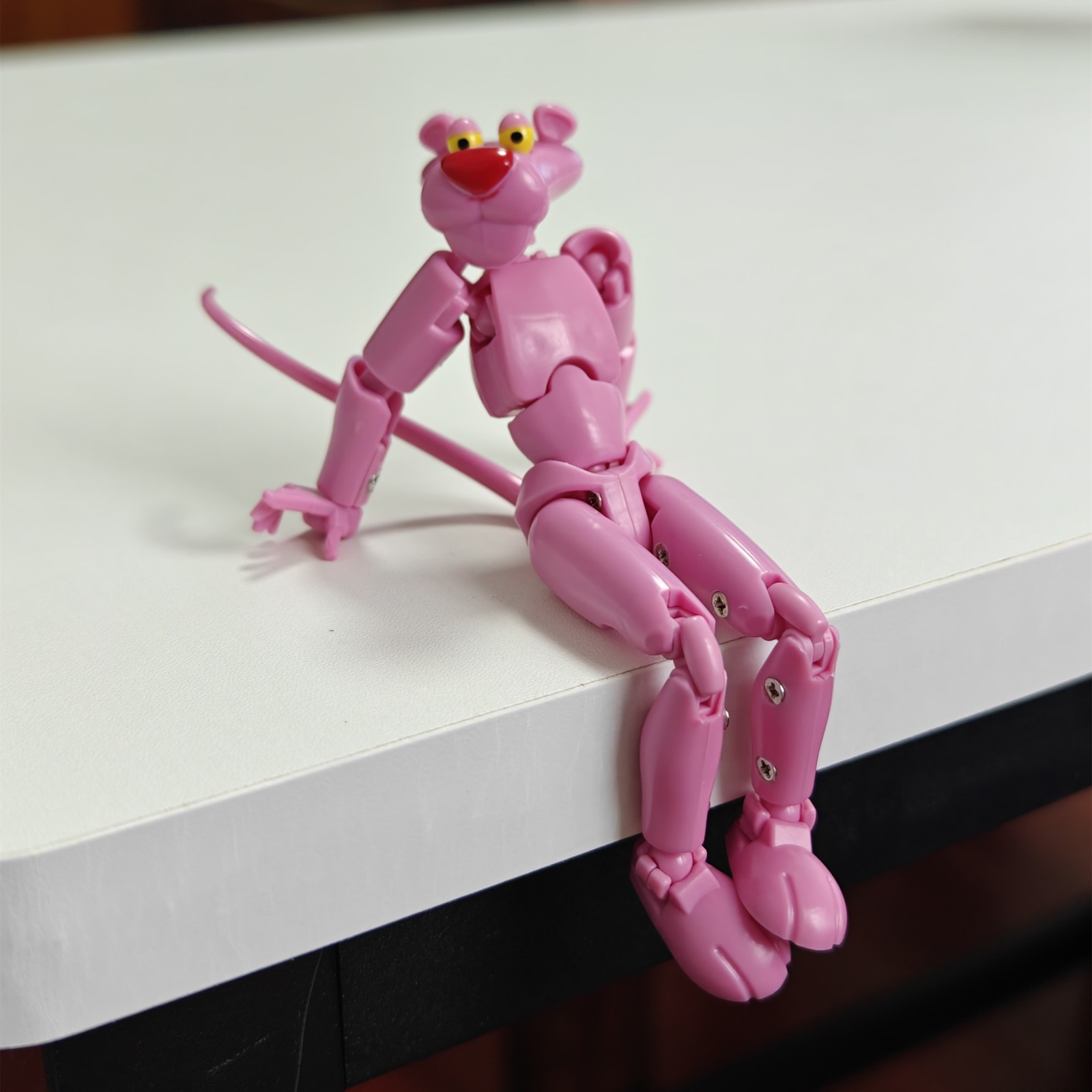 FJ Pink Panther Model Toys Action Figure Collection Hobby Children's Gift