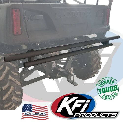 KFI Double Tube Rear Bumper Black Honda Pioneer 700 700-4 2014-2025