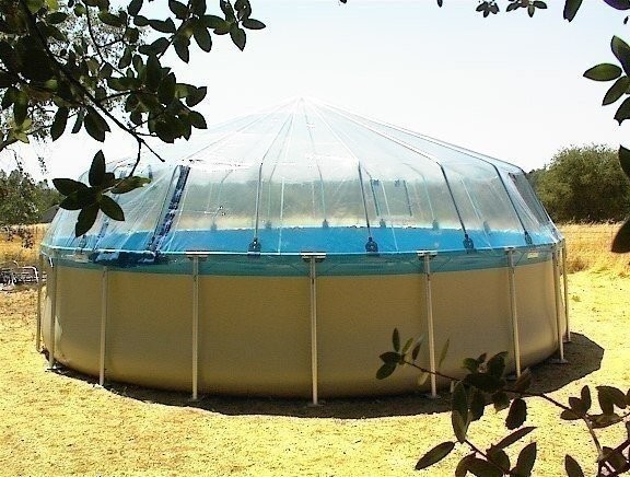 ABOVE GROUND SOFT SIDED SWIMMING POOL SOLAR SUN DOME COVER SUNDOME