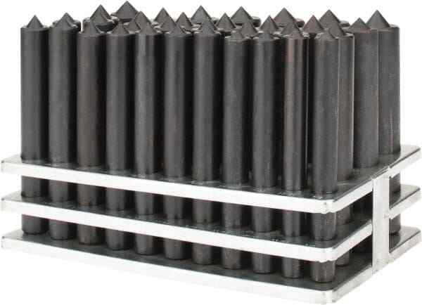 Value Collection 33 Piece Transfer Punch Set, Round Shank, New