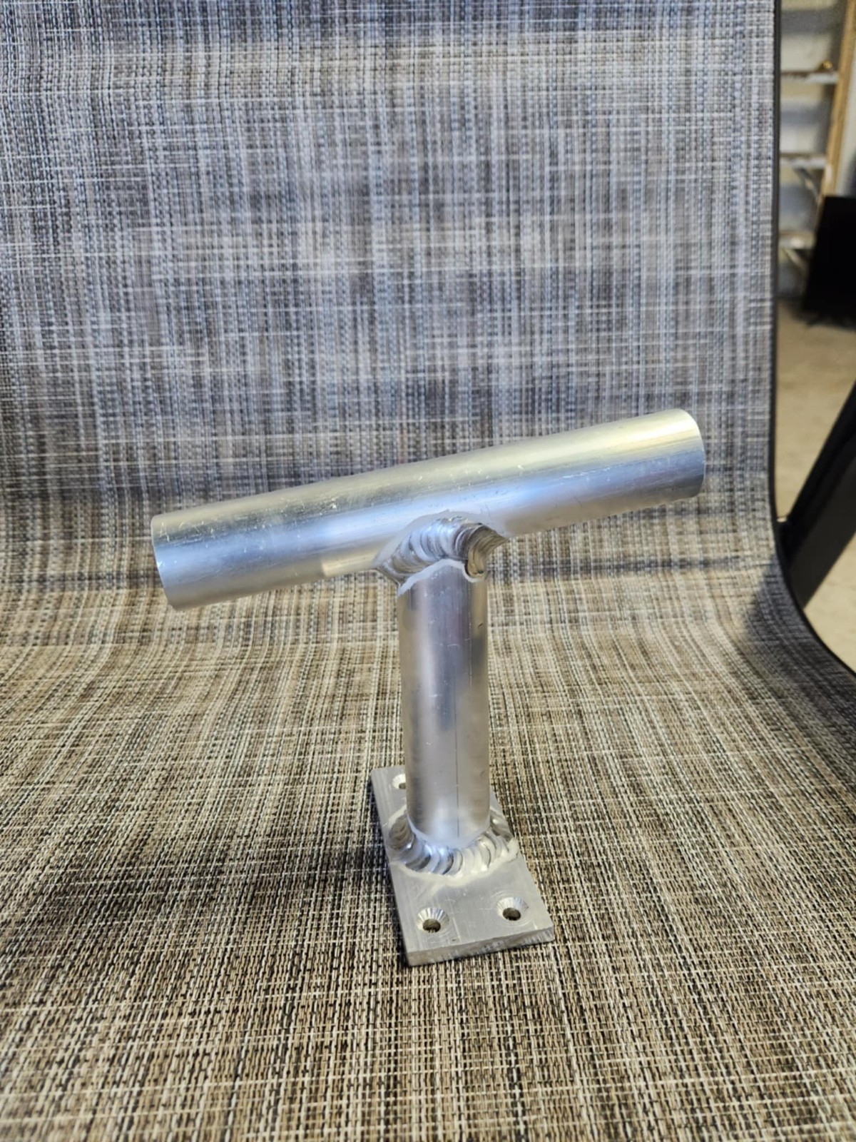 Aluminum Shallow Water Anchor Mount Bracket 1" 1.25" Straight Angled Curved