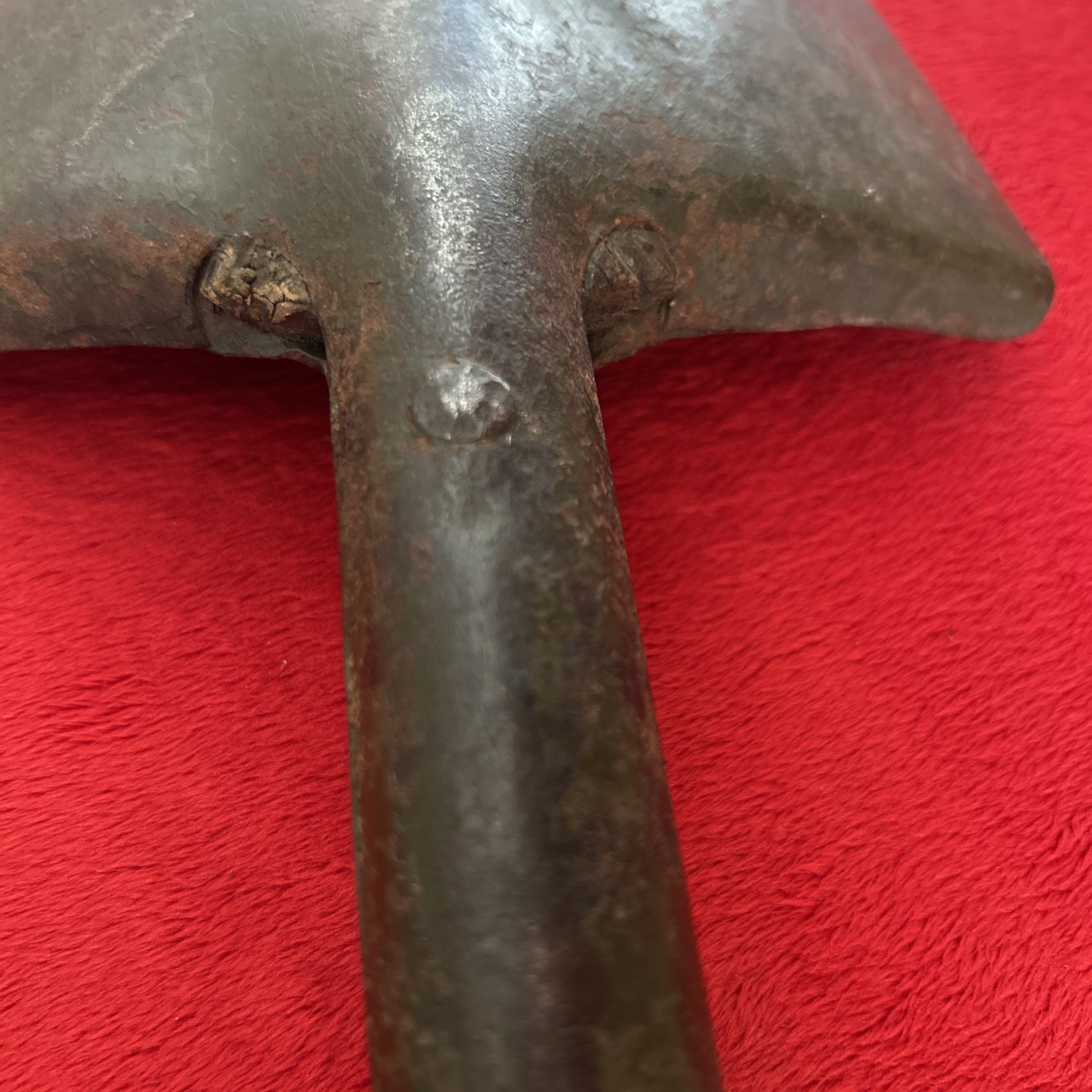 Antique Original WWI US Army Trench Shovel Entrenching Tool T-Handle M1910 WW1