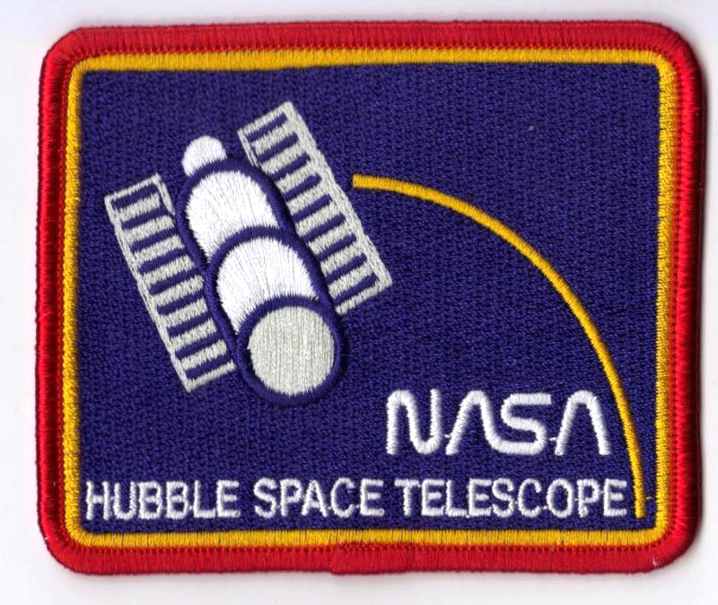 NASA JPL HUBBLE SPACE TELESCOPE - AB Emblem ORIGINAL SPACE PATCH - Made in USA