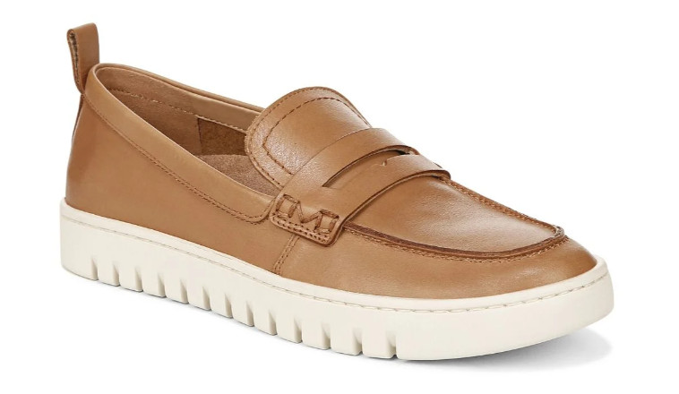 Vionic Uptown Camel Leather Slip-on Loafer Women's sizes 5-11/NEW! MEDIUM