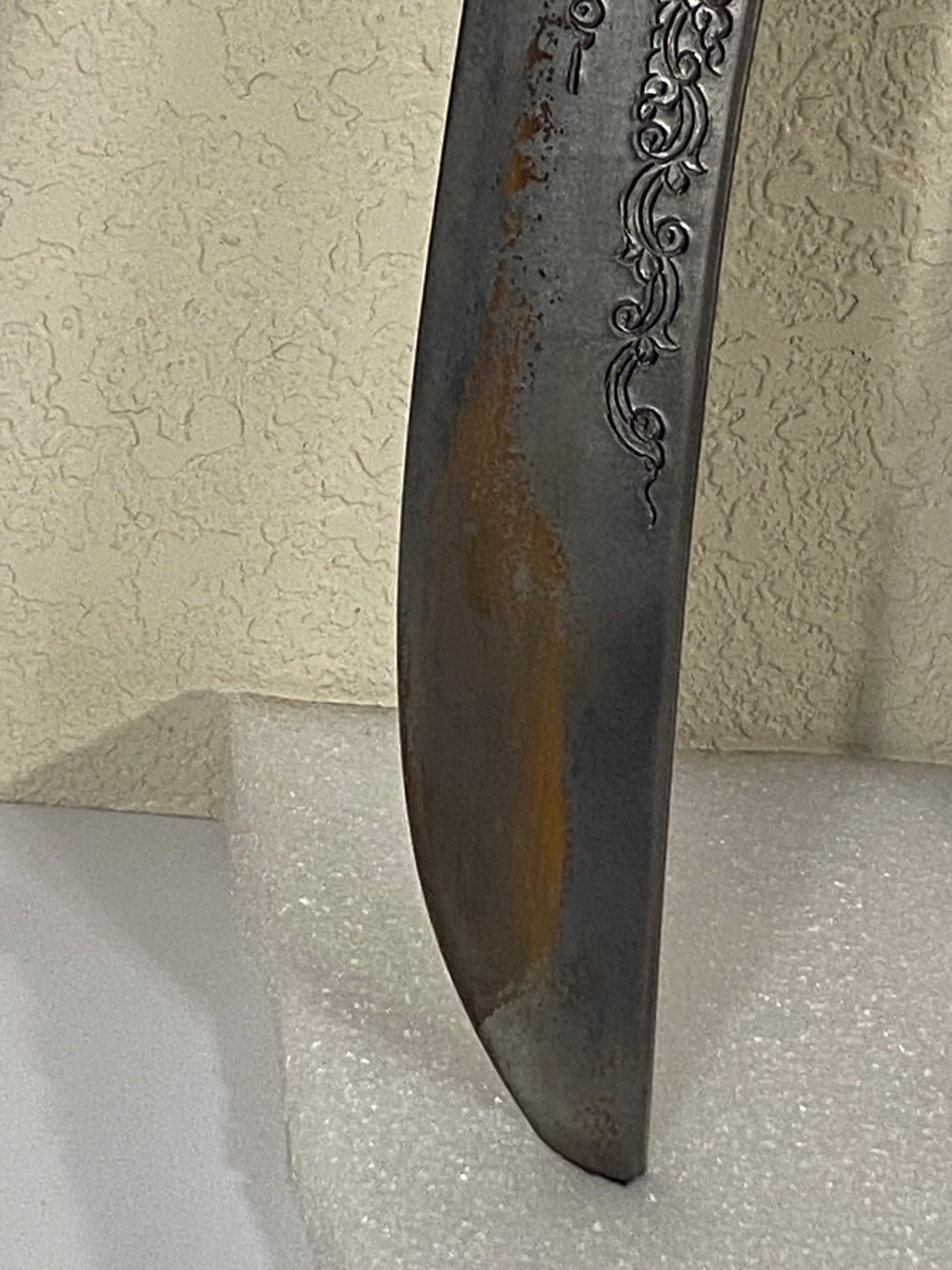 THAI SWORD AND SCABBARD TRADITIONAL COLLECTIBLE 38 INCHES LONG DISPLAY