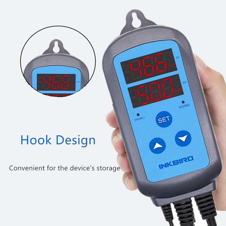 Inkbird Humidity Controller 10A Humidifier Humidistat Mushroom Grow Kit Seedling