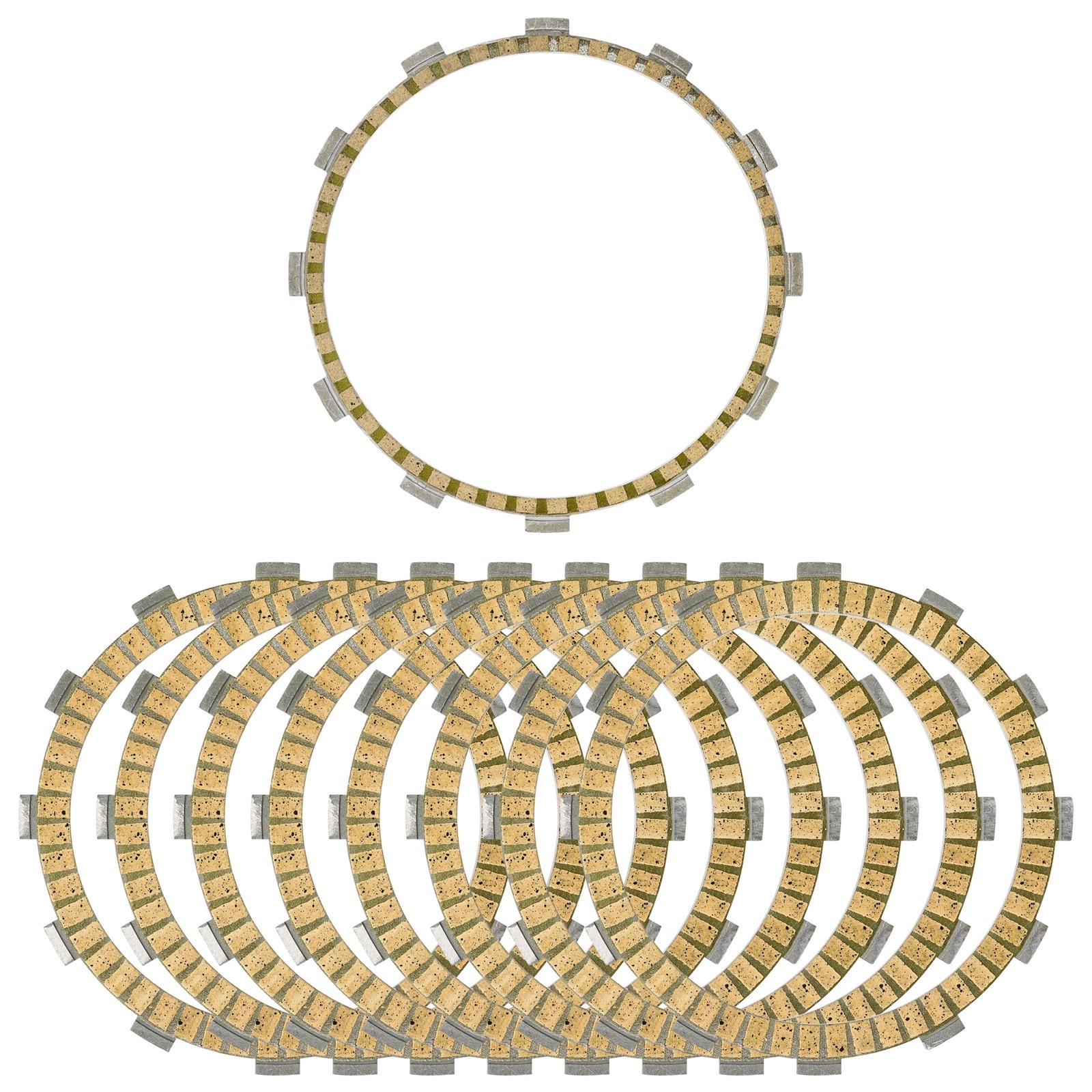 Clutch Friction Plates Kit For Harley Touring Electra Glide Classic Ultra 98-06