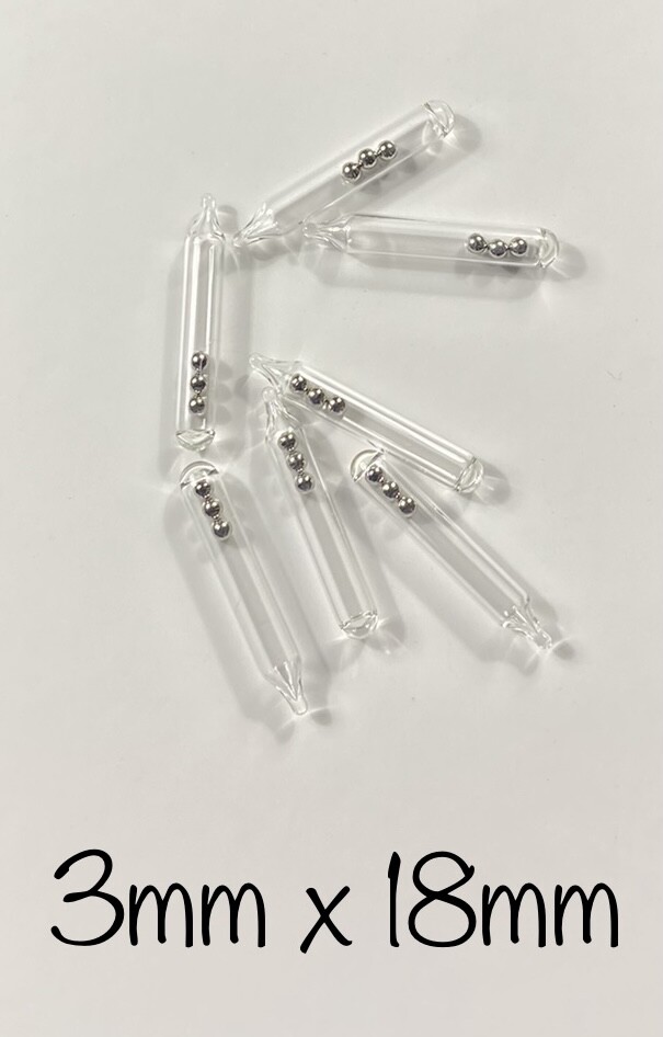Glass Rattles - 3MM, 4MM, 5MM for Worms, Jigs, Flies, Lures and more!