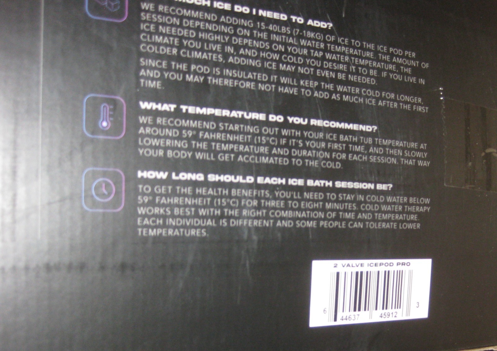 The POD Company Ice Pod Pro 2.0 Portable Cold Plunge Ice Bath (2 Valve) PLZ READ