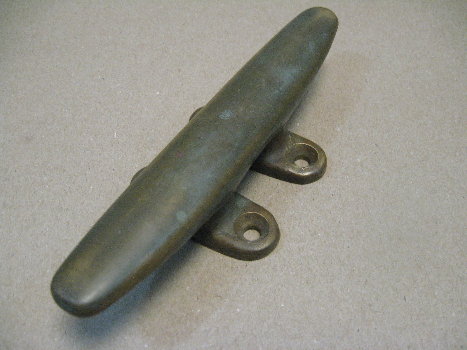 Antique Vtg 7" Solid Bronze Merriman Boat Sailboat Marine Mooring Cleat