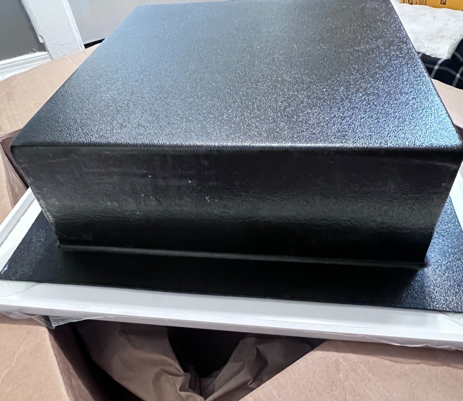 FlexStone 17 in. x 17 in. Square Recessed Shampoo Caddy in Calcutta White