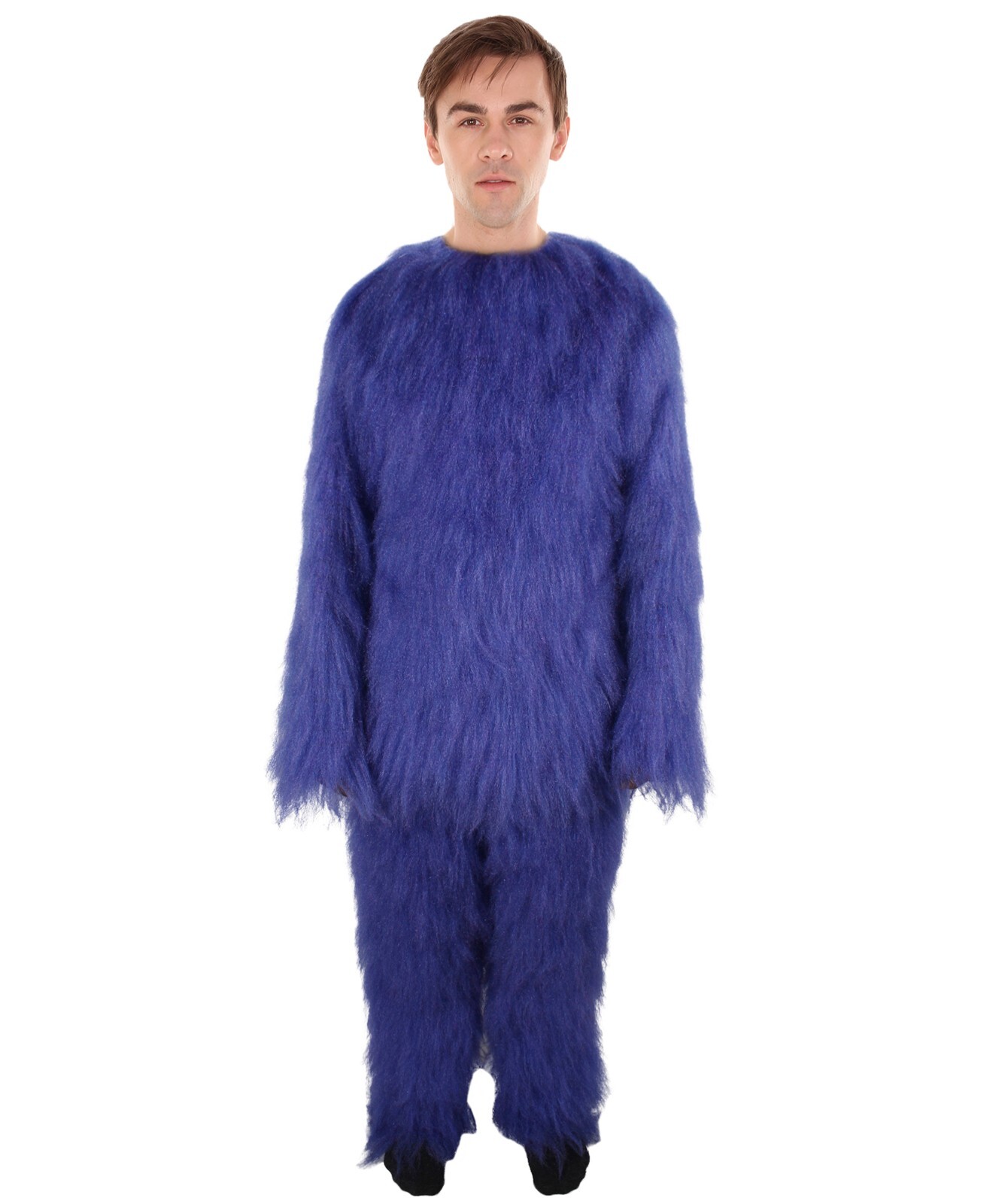 HPO Adult Unisex Cartoon Purple Furry Bug Costume, Perfect for Halloween